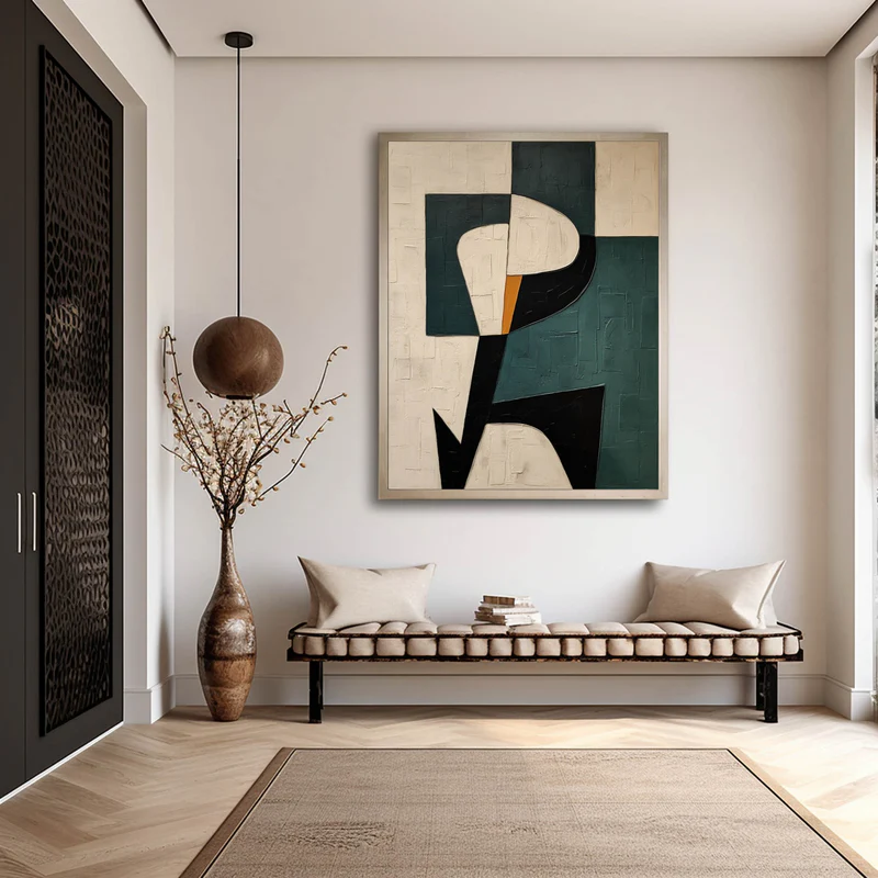 Wabi Sabi Abstract Textured Painting #WS017