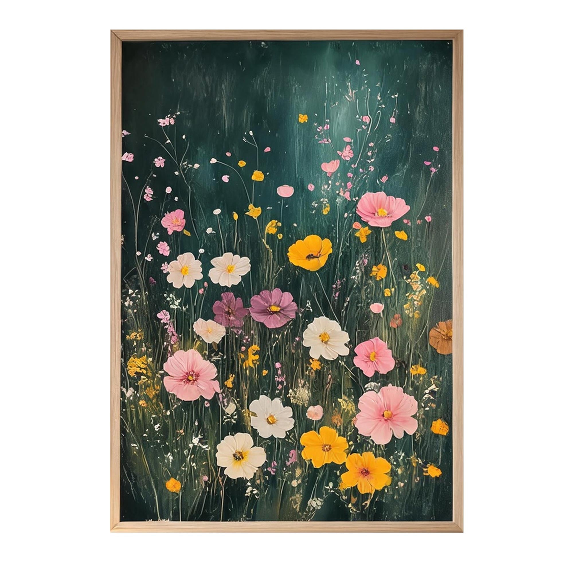 Wildflower Garden Wall Art #FL044