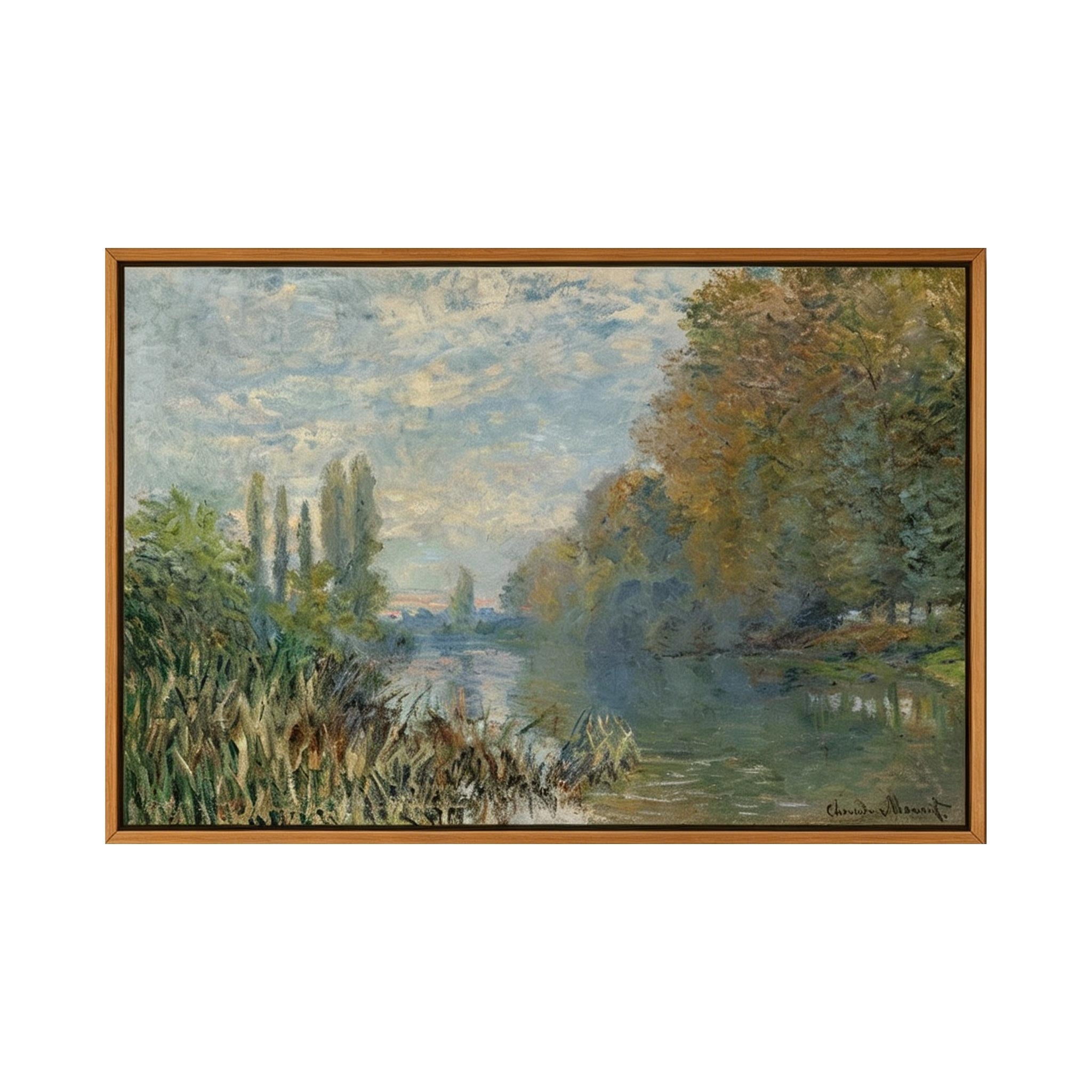 Riverside Landscape Wall Art #LS023