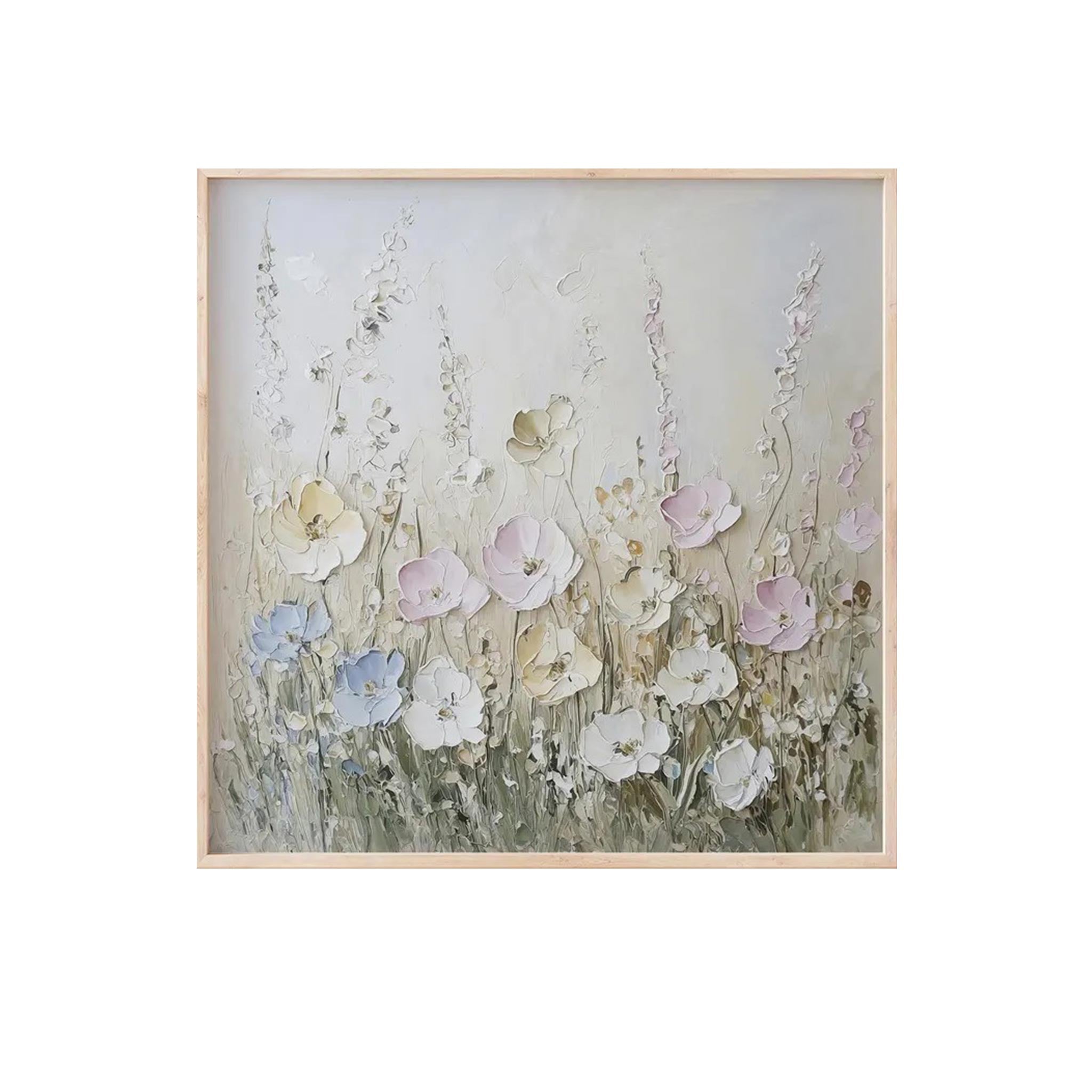 Soft Floral Wall Art #FL060