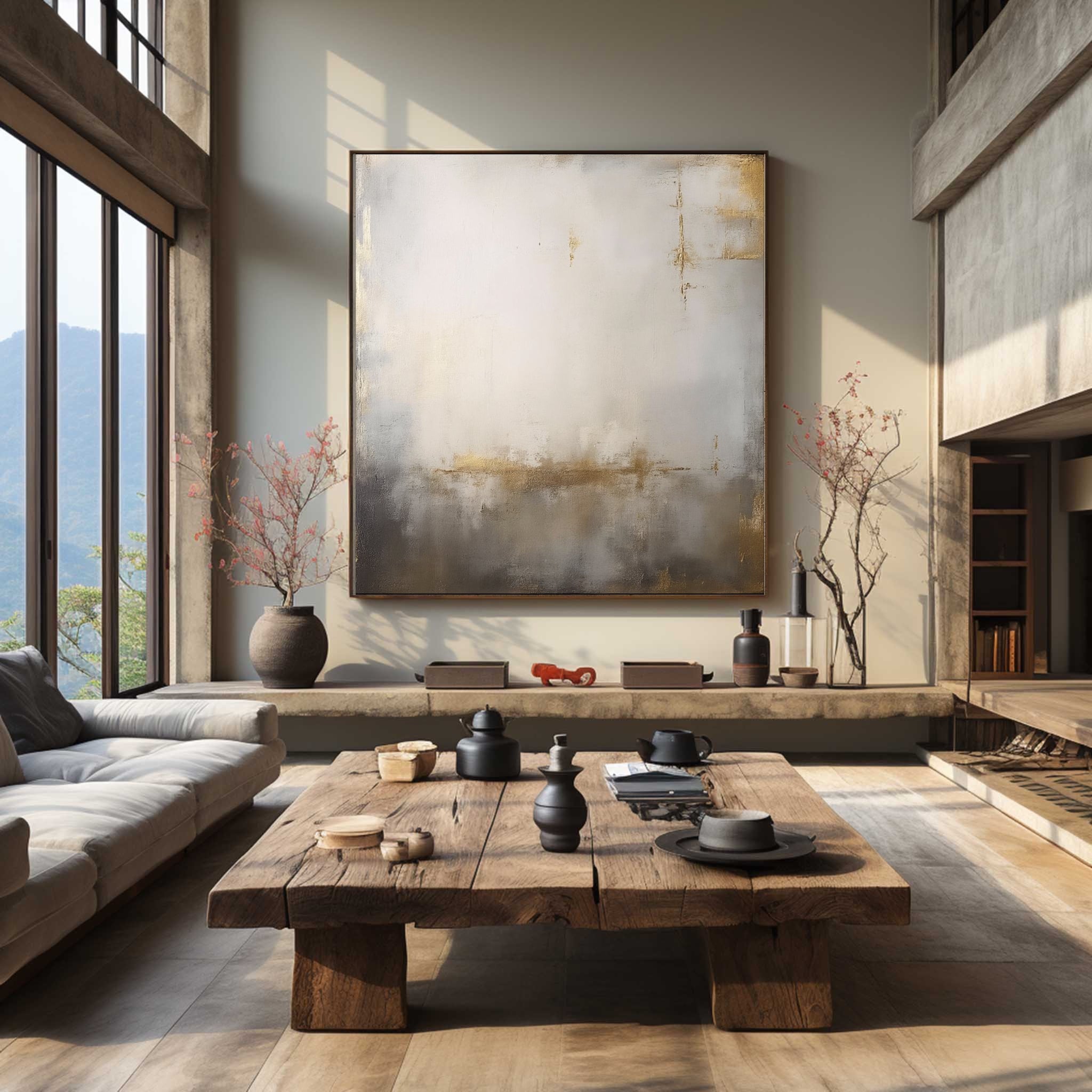 Wabi Sabi Abstract Painting #WS005