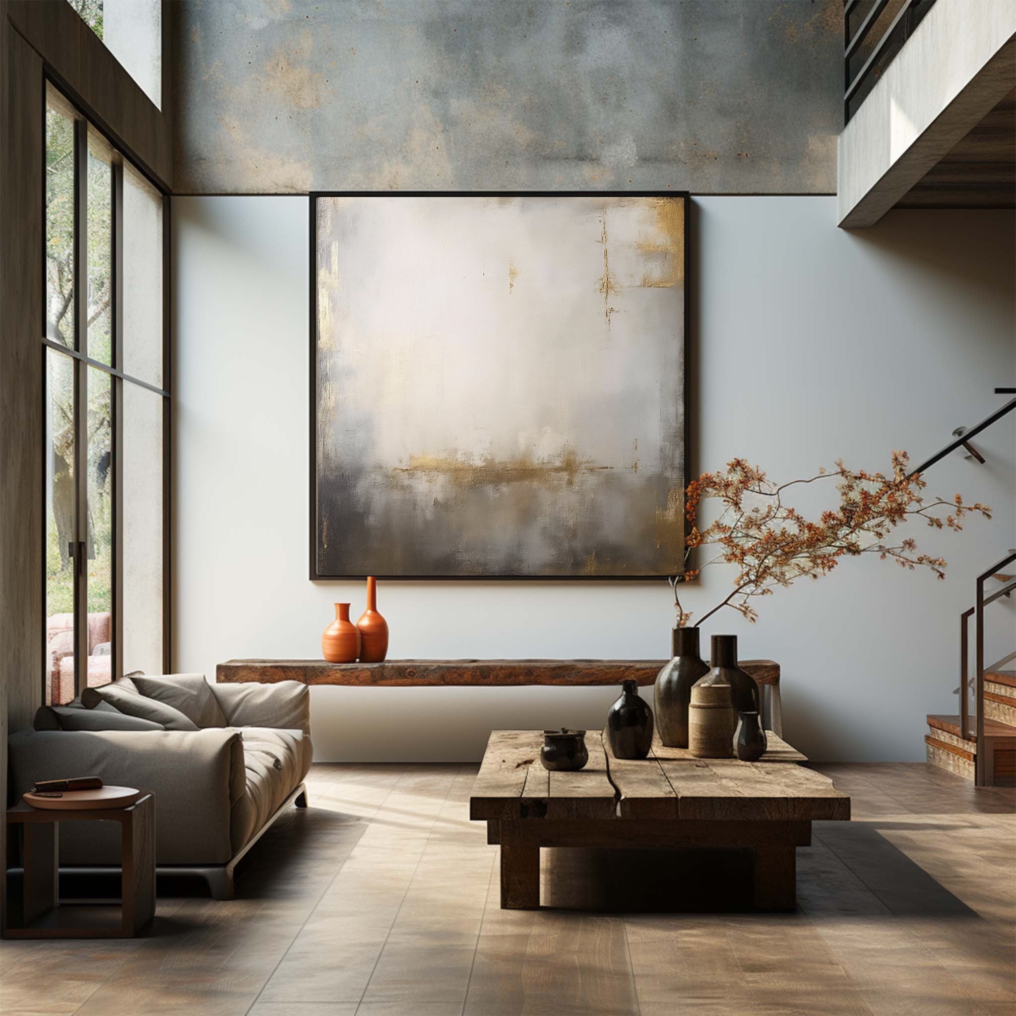 Wabi Sabi Abstract Painting #WS005