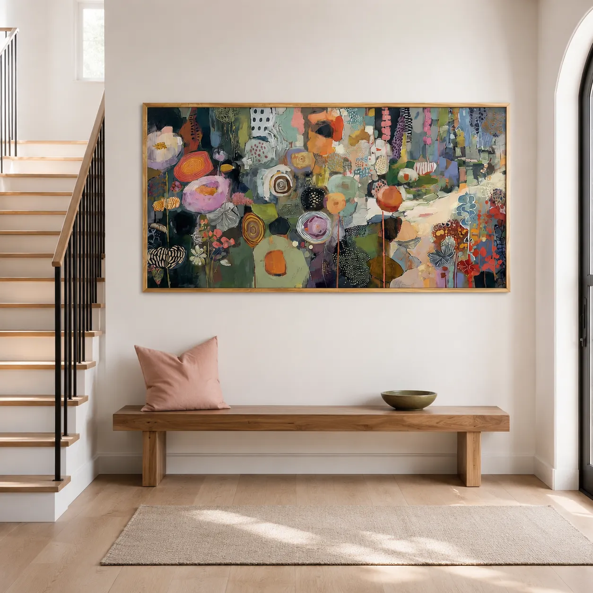 Wildflower Meadow – Abstract Floral Painting