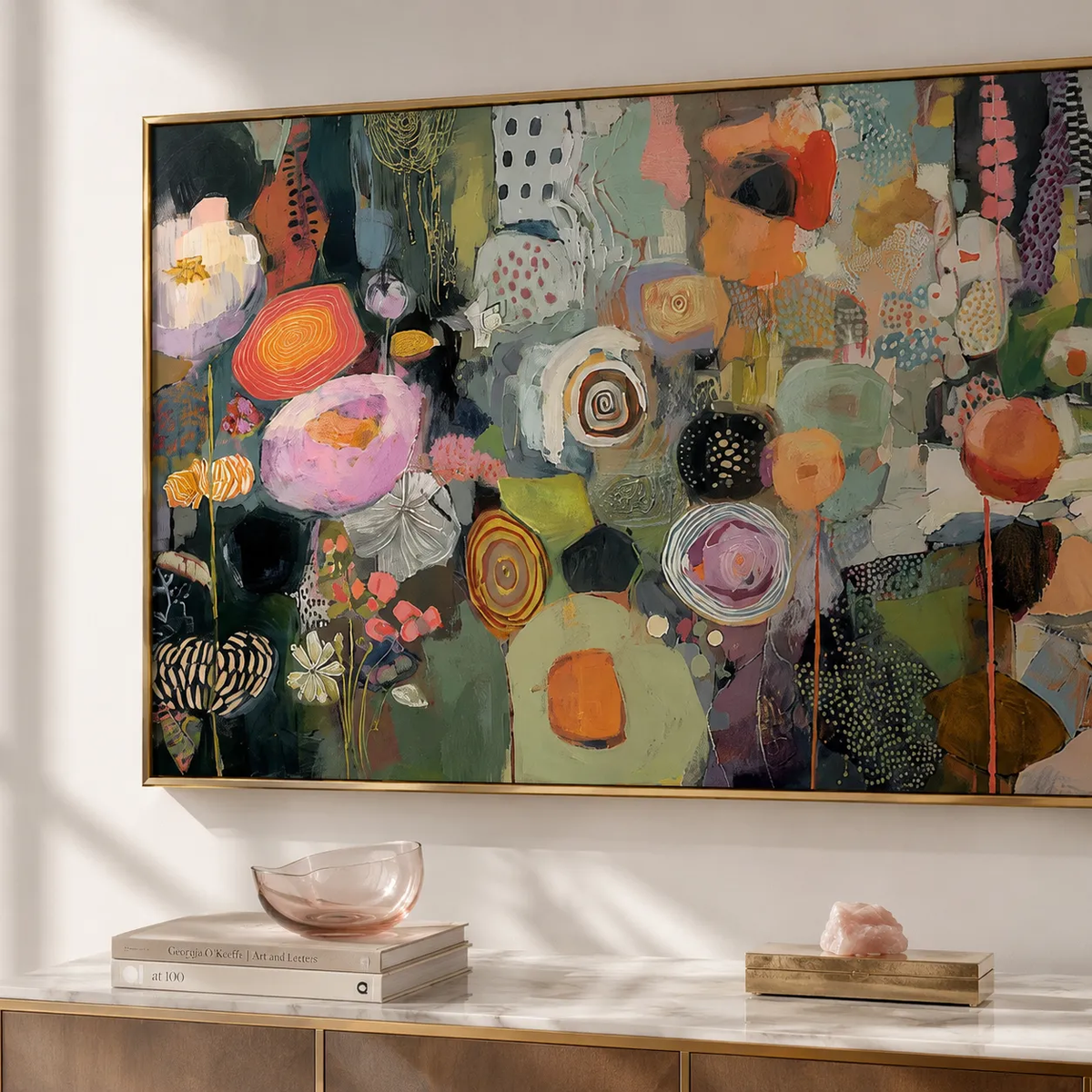 Wildflower Meadow – Abstract Floral Painting
