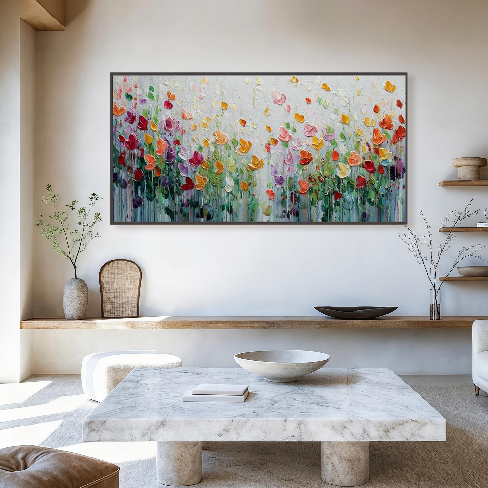 Wildflower Meadow Wall Art #FL001