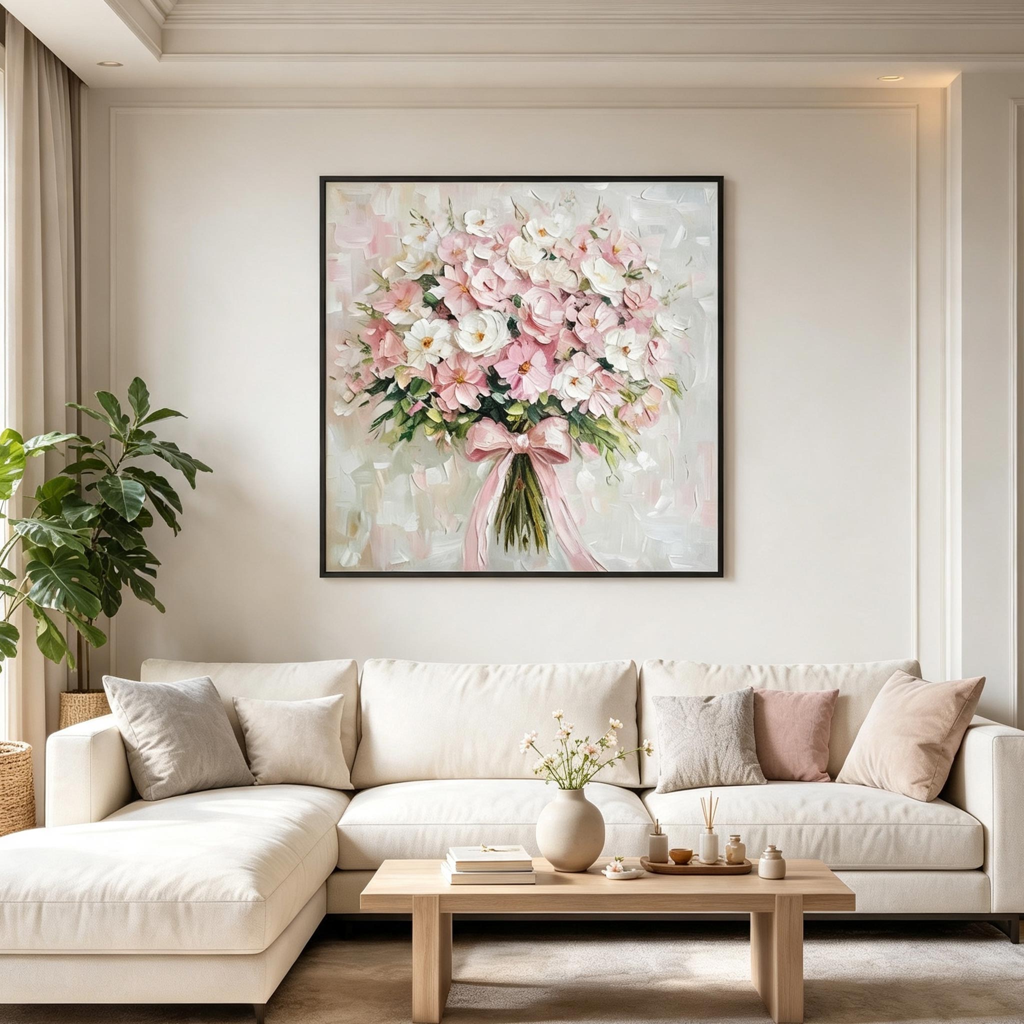 Elegant Bouquet Wall Art #FL059