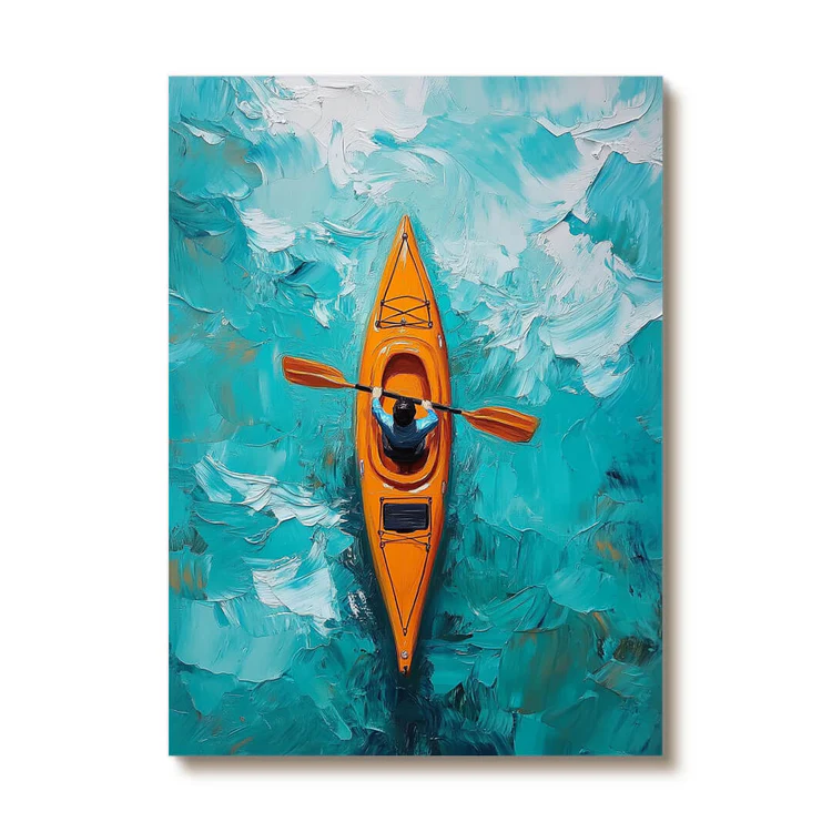 Coastal Adventure Canvas Painting #CP001