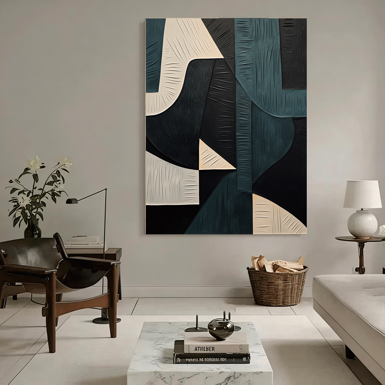 Wabi Sabi Abstract Wall Art #WS022