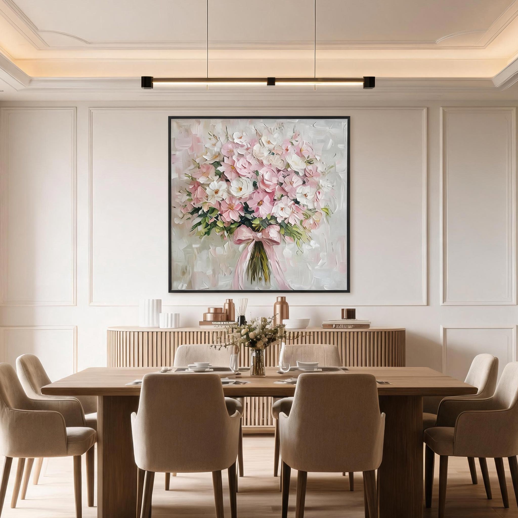 Elegant Bouquet Wall Art #FL059