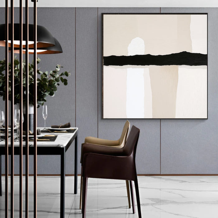 Wabi Sabi Art Painting "Abstract Elegance"#WS003