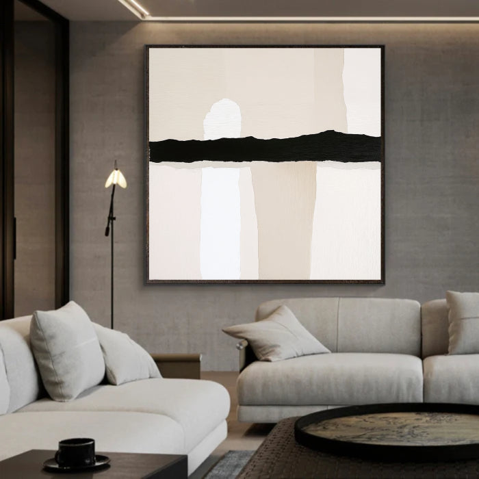 Wabi Sabi Art Painting "Abstract Elegance"#WS003