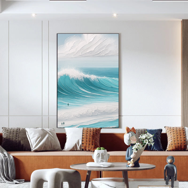 Sky and Ocean painting #SO006