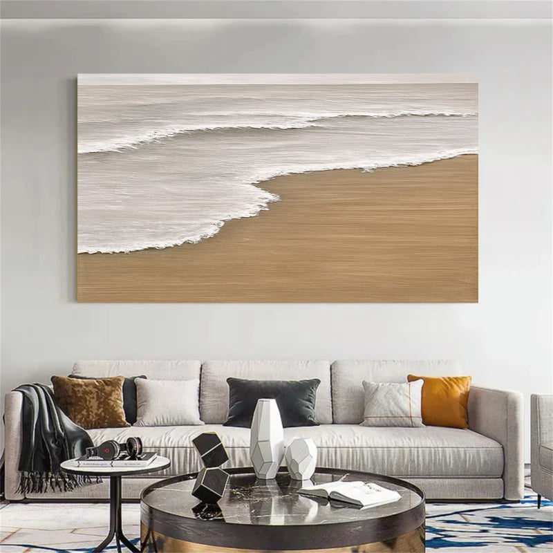 Abstract Ocean Wave Wall Art Painting #AB022