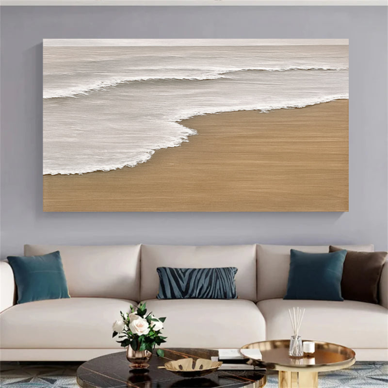 Abstract Ocean Wave Wall Art Painting #AB022