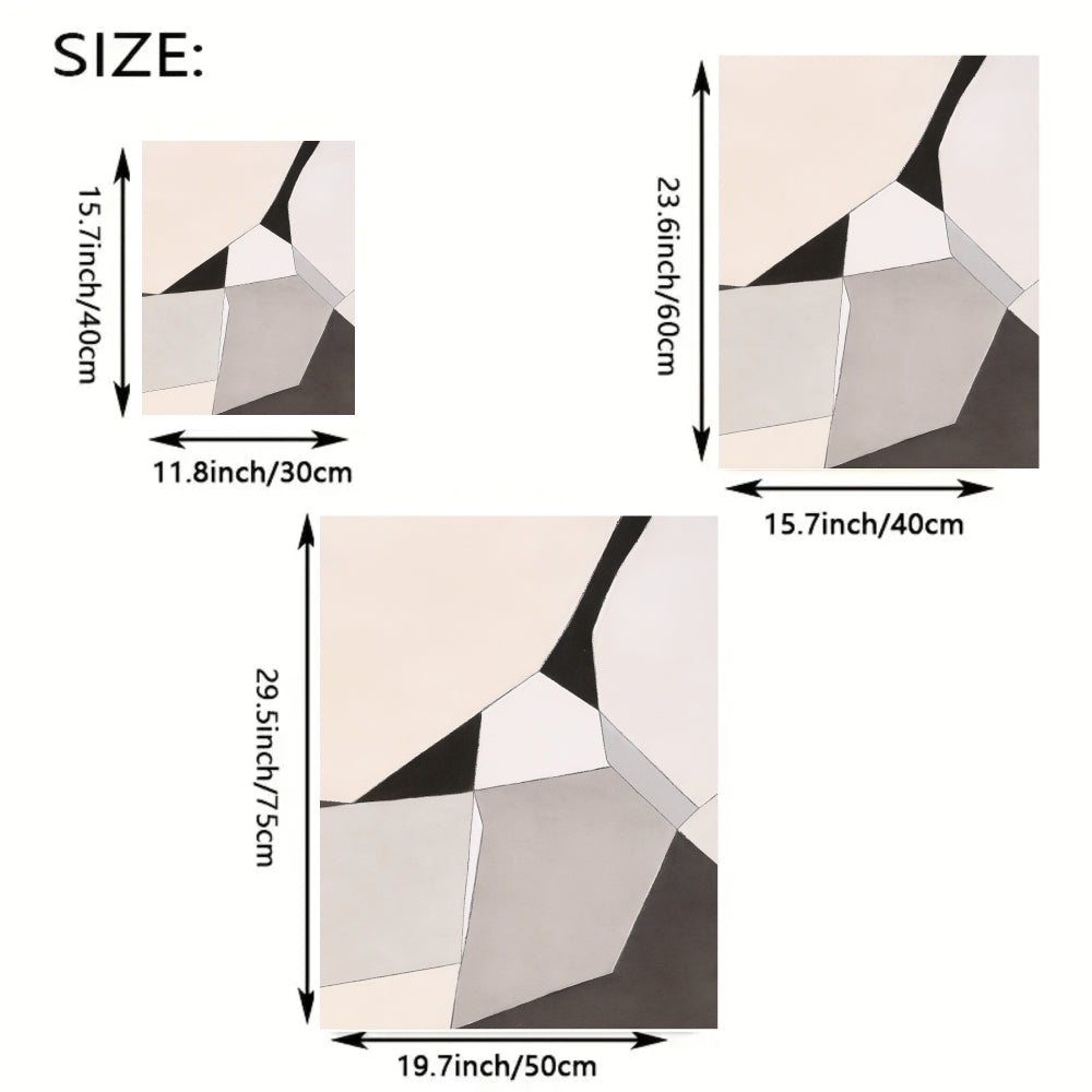 Abstract Geometric Wall Art Set of 2 #AB023