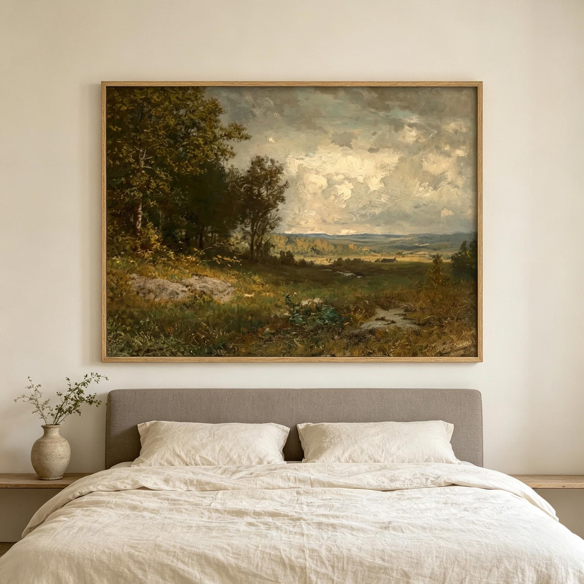 Moody Countryside Landscape Wall Art #LS048