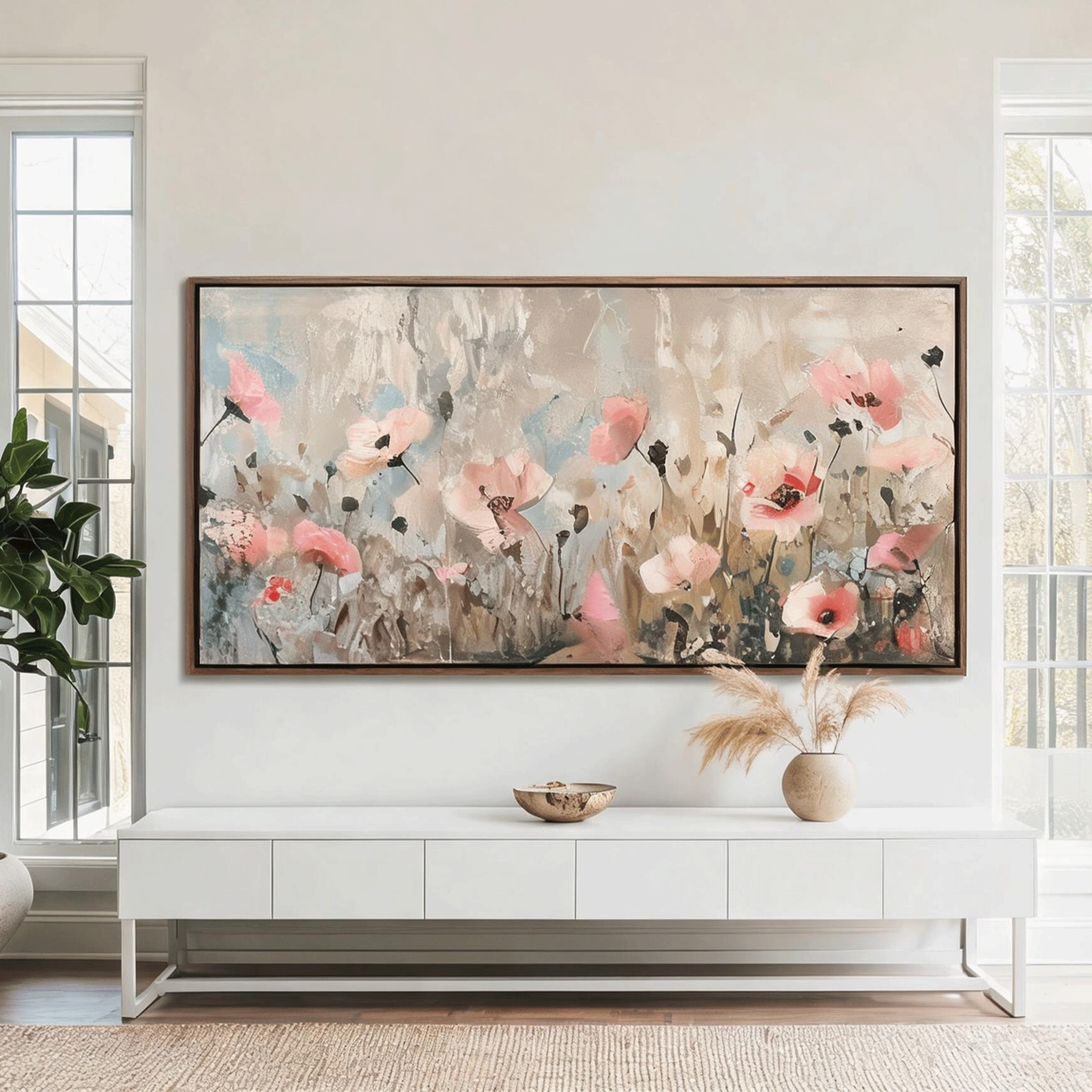 Wildflower Meadow Wall Art #FL072