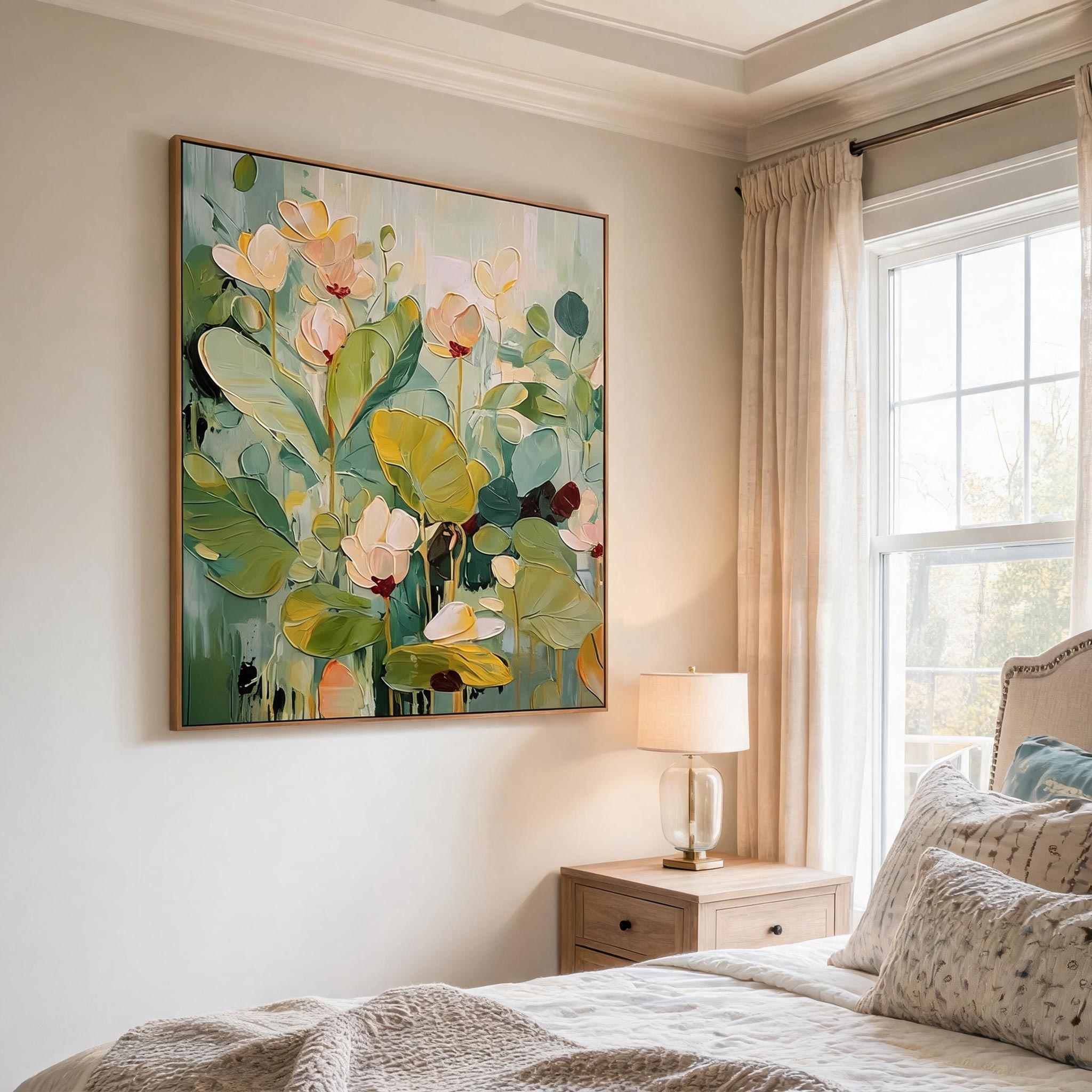 Botanical Magnolia Wall Art #FL038