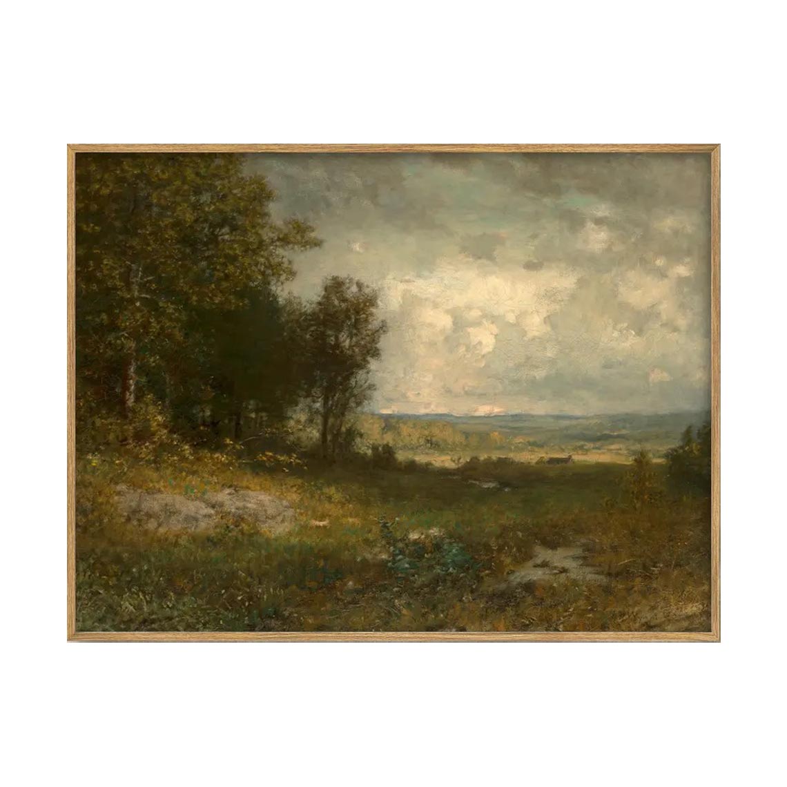 Moody Countryside Landscape Wall Art #LS048