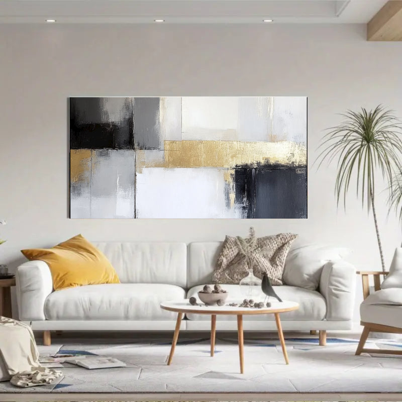 Abstract Wall Art Minimalist Style Painting #AB009