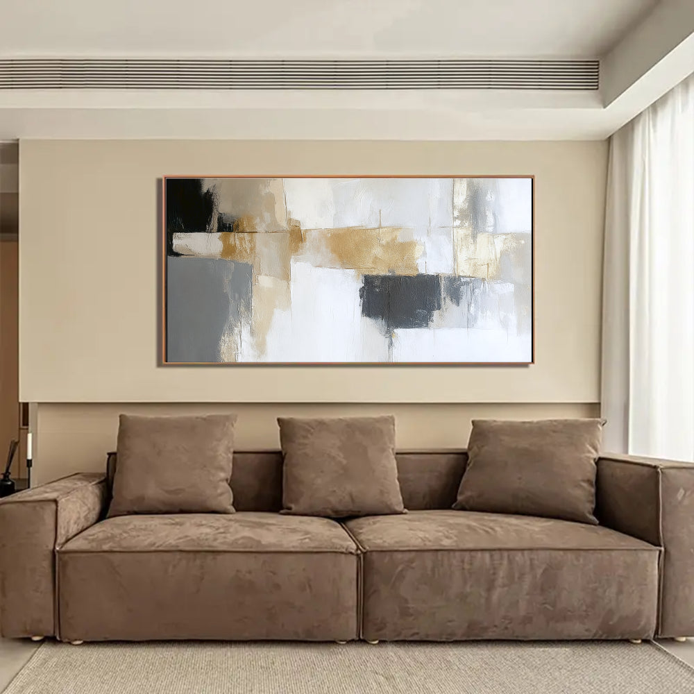 Abstract Art With Soft Colors Painting #AB006