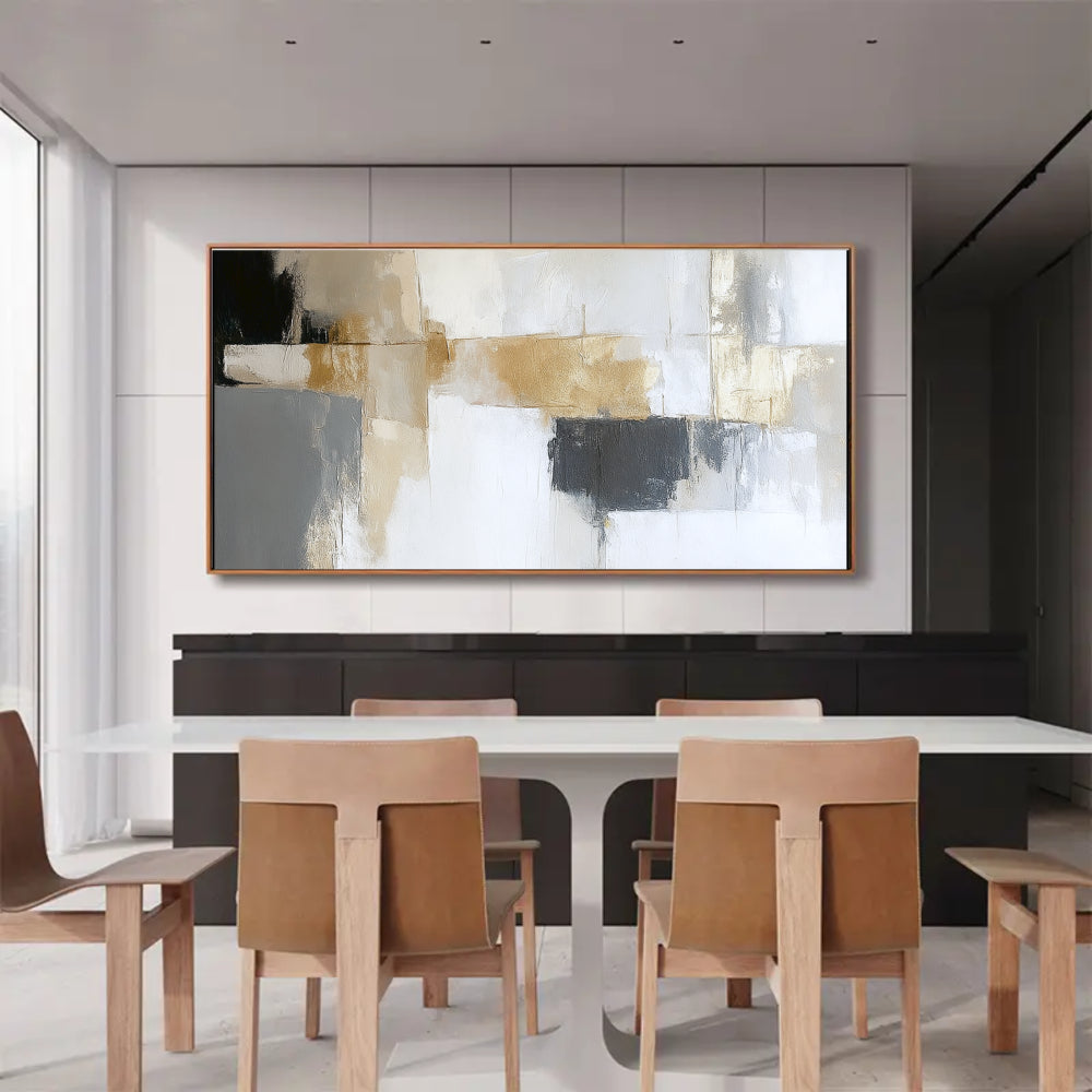 Abstract Art With Soft Colors Painting #AB006