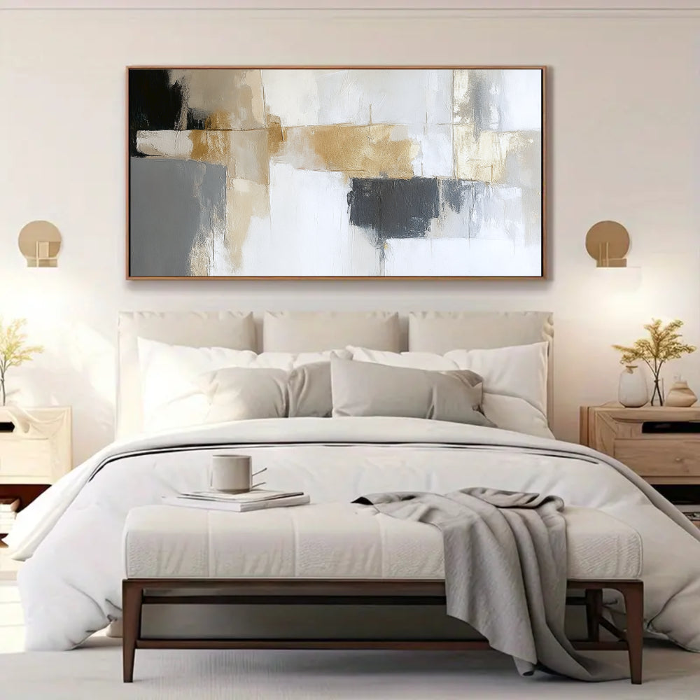Abstract Art With Soft Colors Painting #AB006