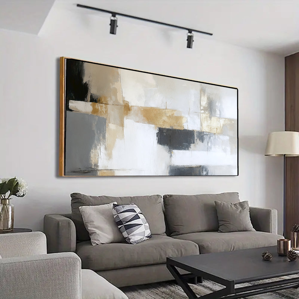 Abstract Art With Soft Colors Painting #AB006