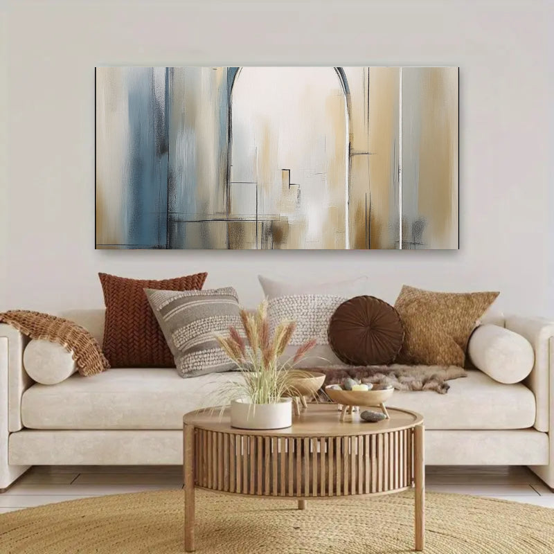 Abstract Art With Soft Colors Painting #AB007