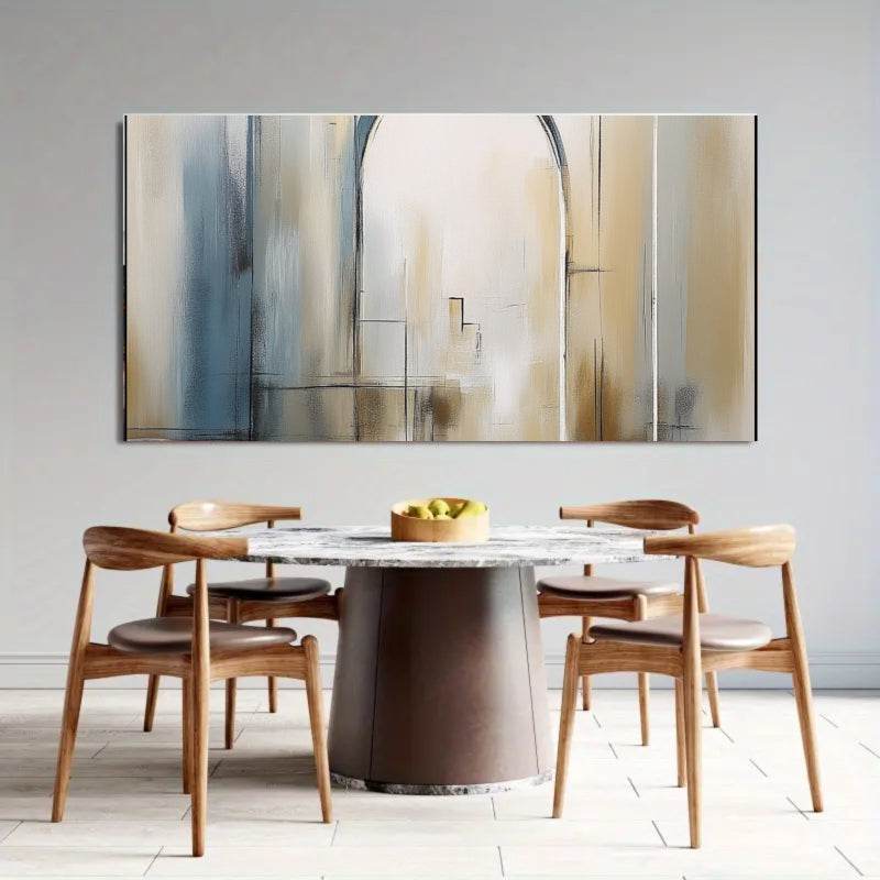 Abstract Art With Soft Colors Painting #AB007