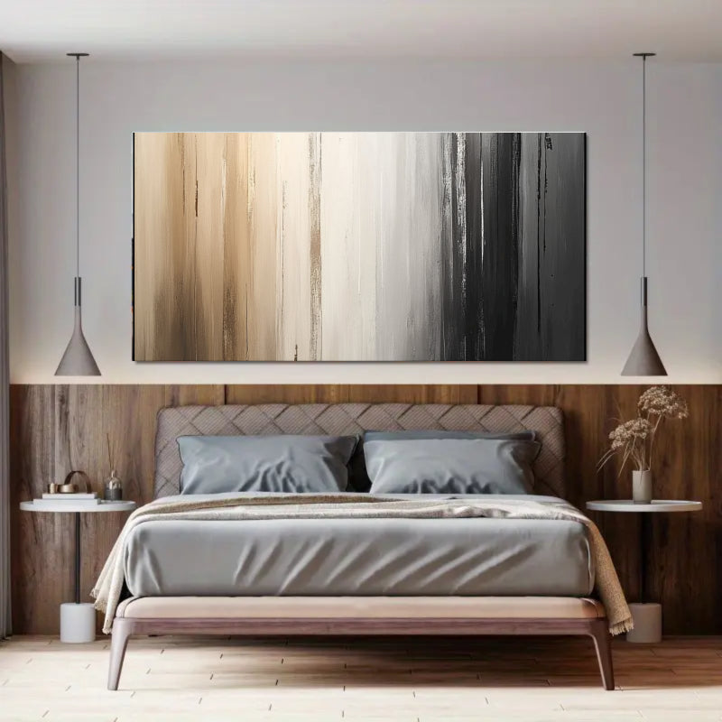 Modern Abstract Wall Art Minimalist Style Painting #AB012