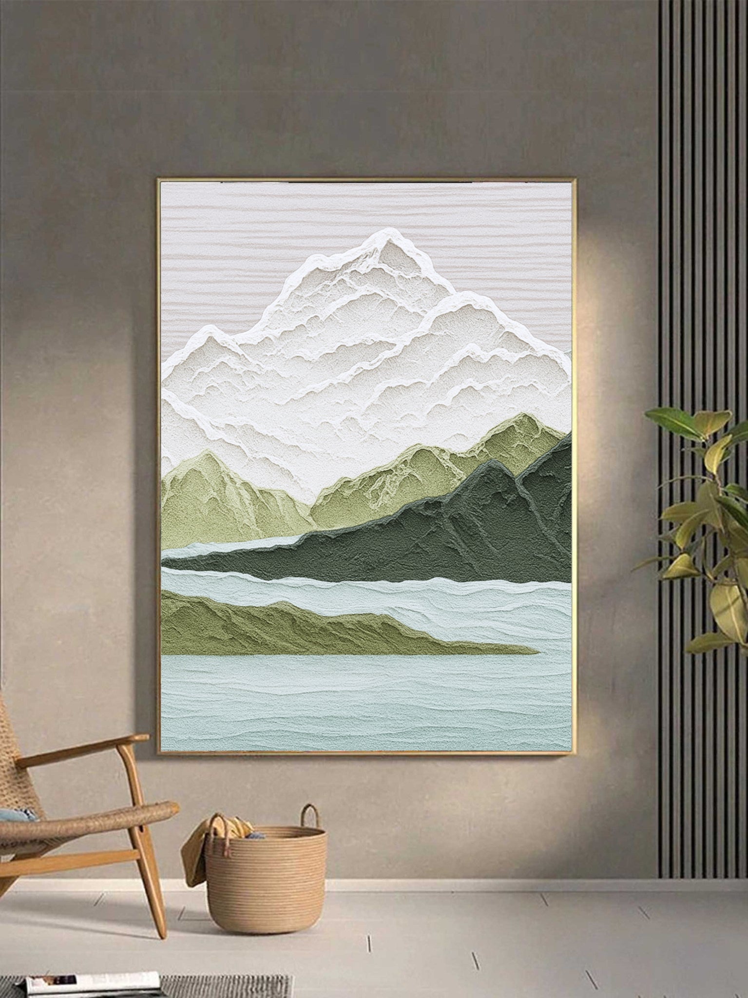 Abstract Landscape Wall Art Painting #AB018