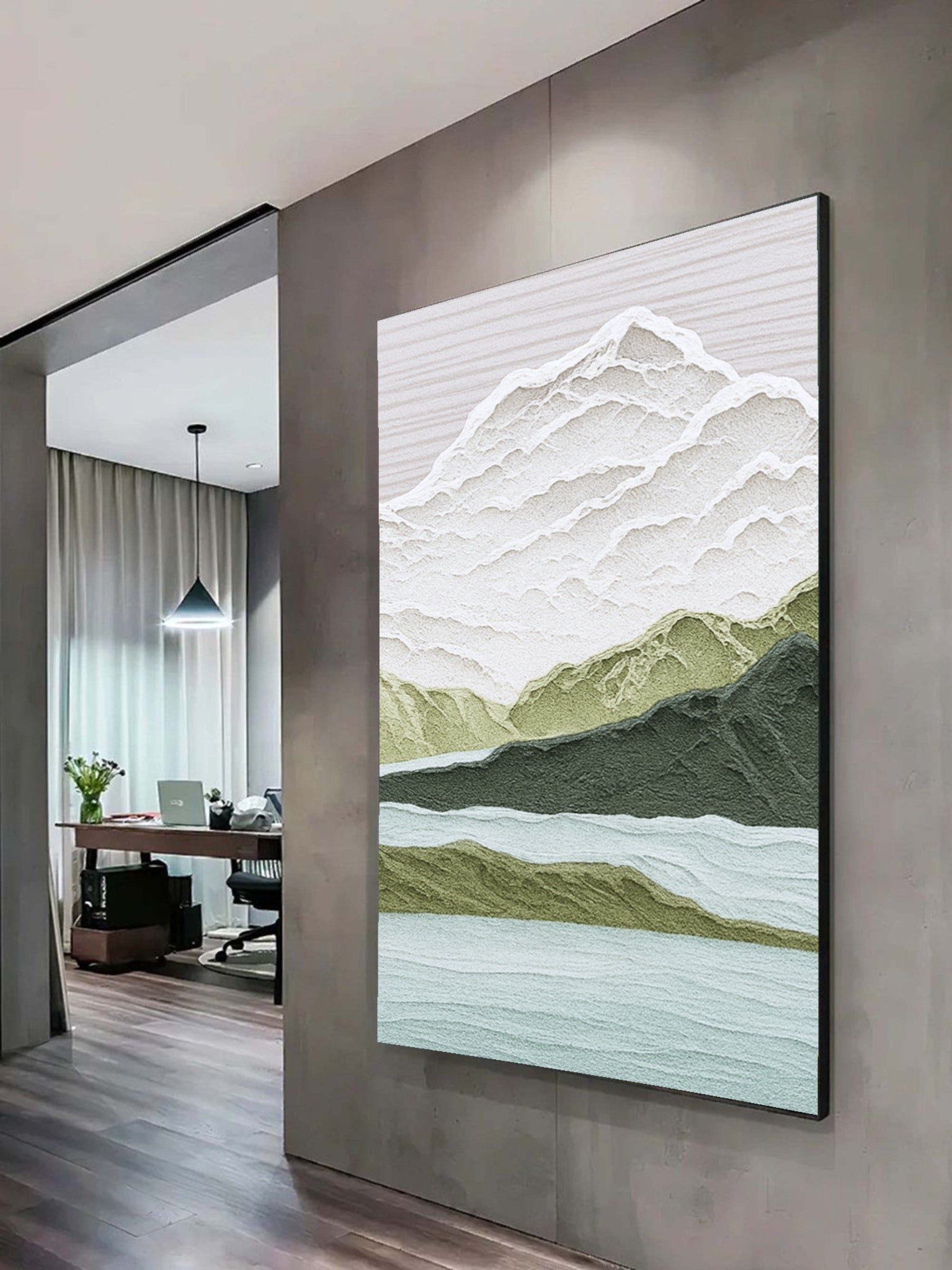 Abstract Landscape Wall Art Painting #AB018