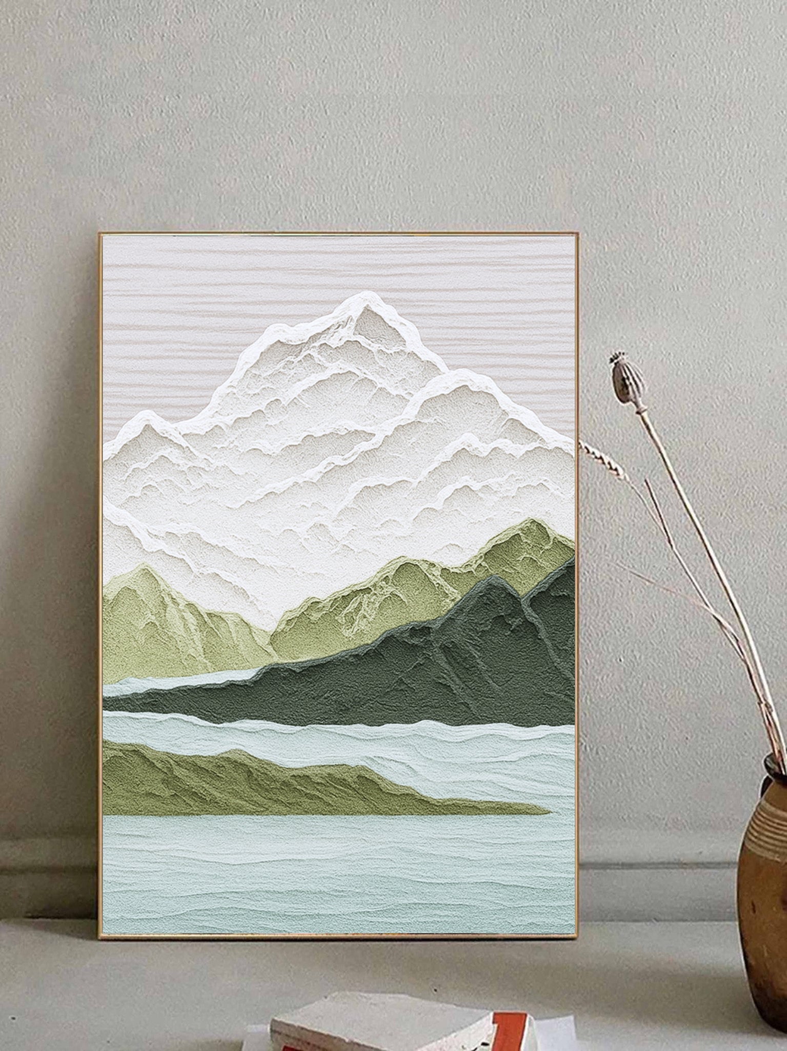 Abstract Landscape Wall Art Painting #AB018