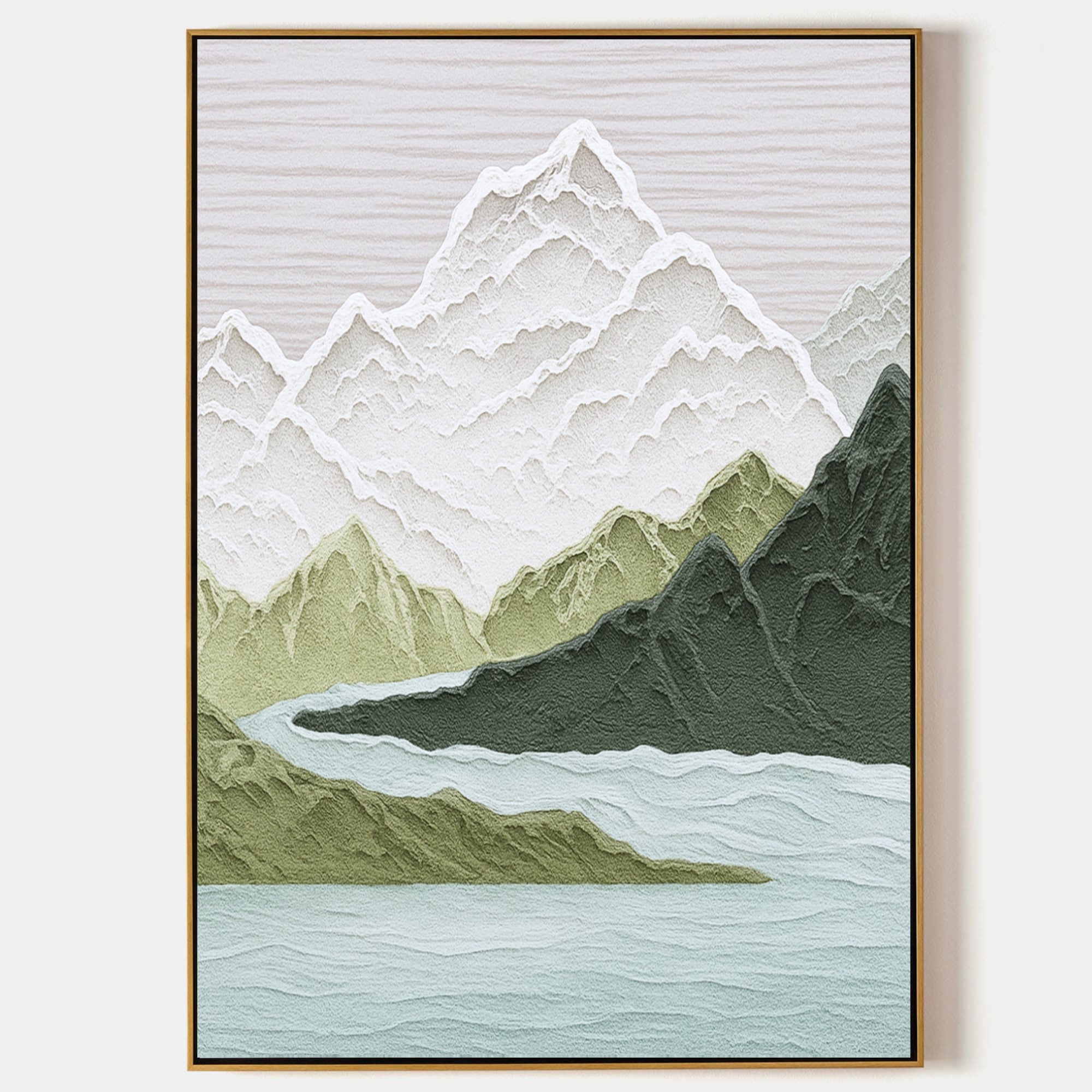 Abstract Landscape Wall Art Painting #AB018