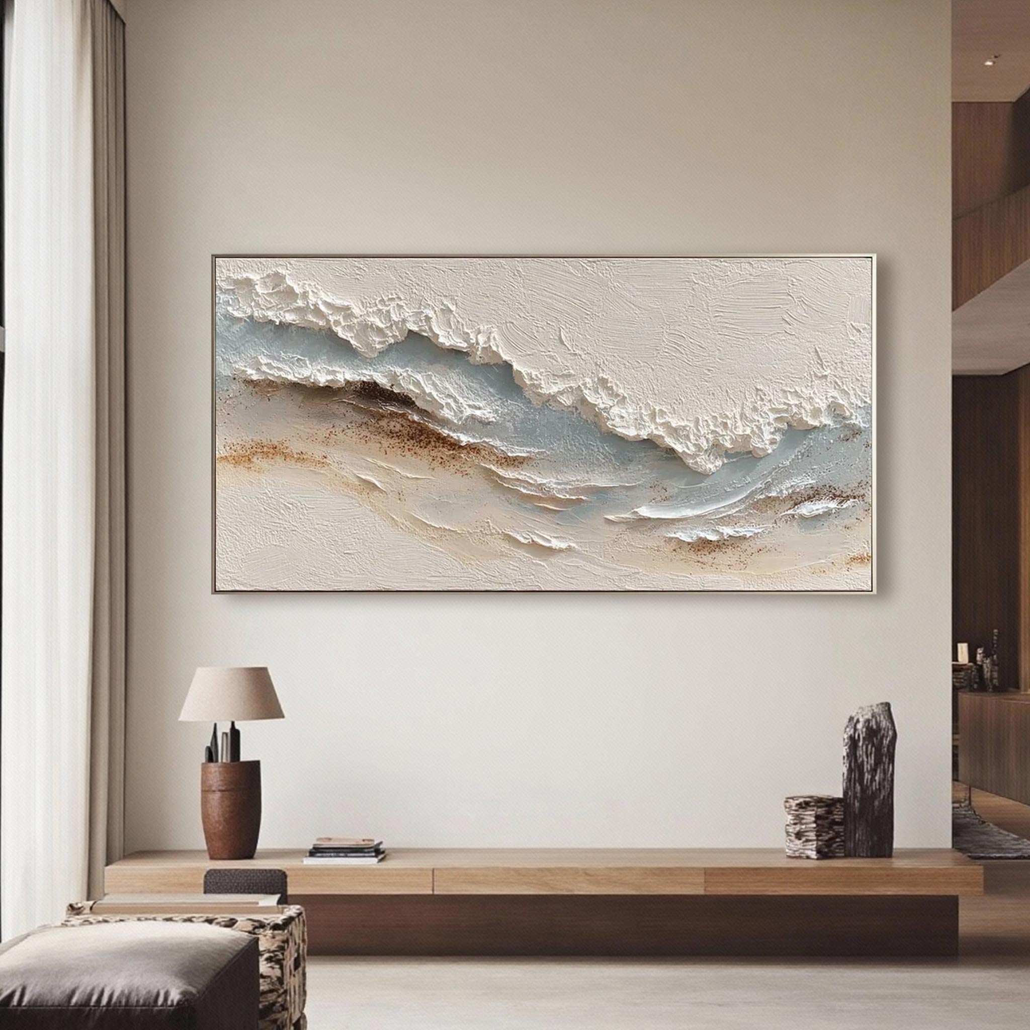 Modern Abstract Landscape Canvas Wall Art #MA003