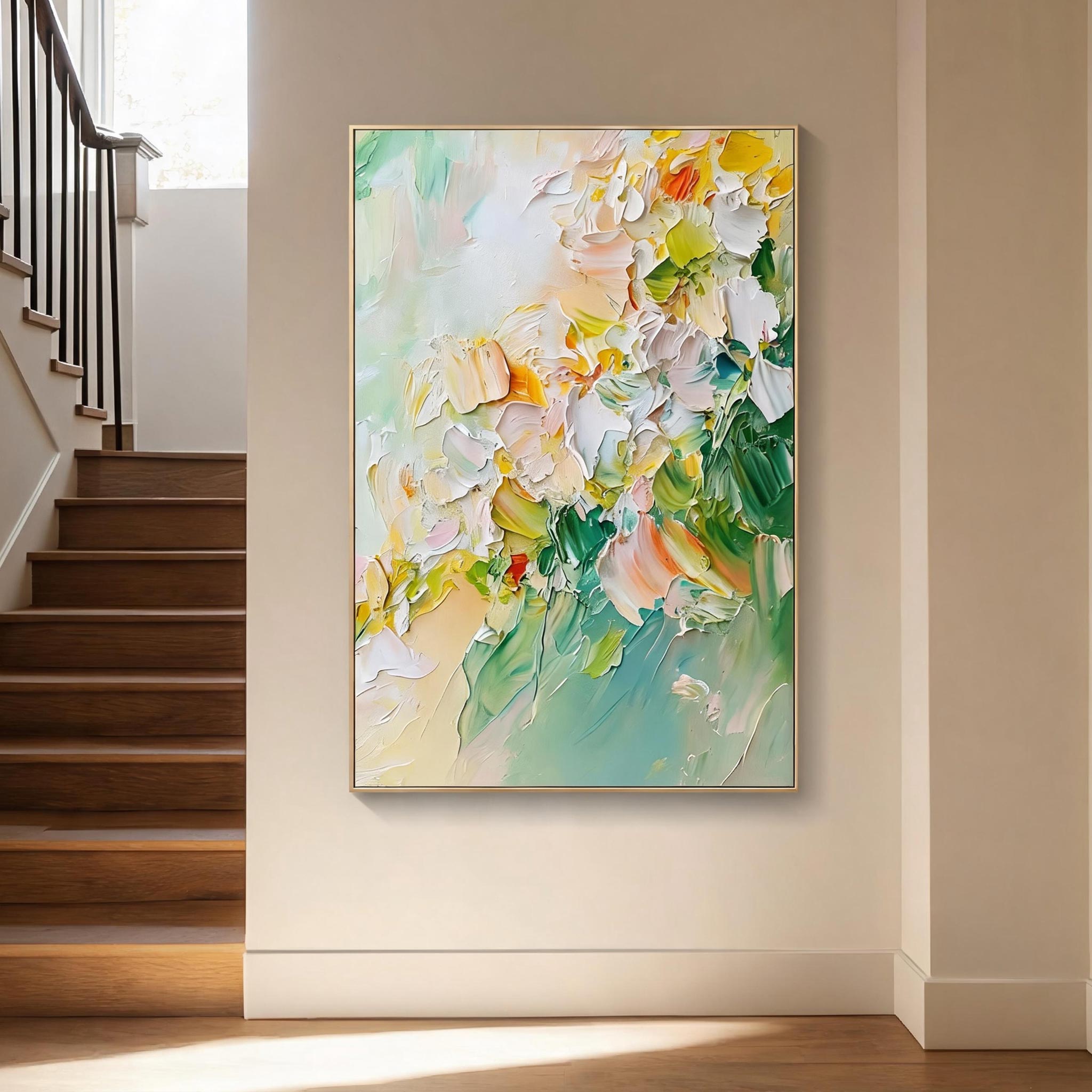 Abstract Floral Wall Art #FL046