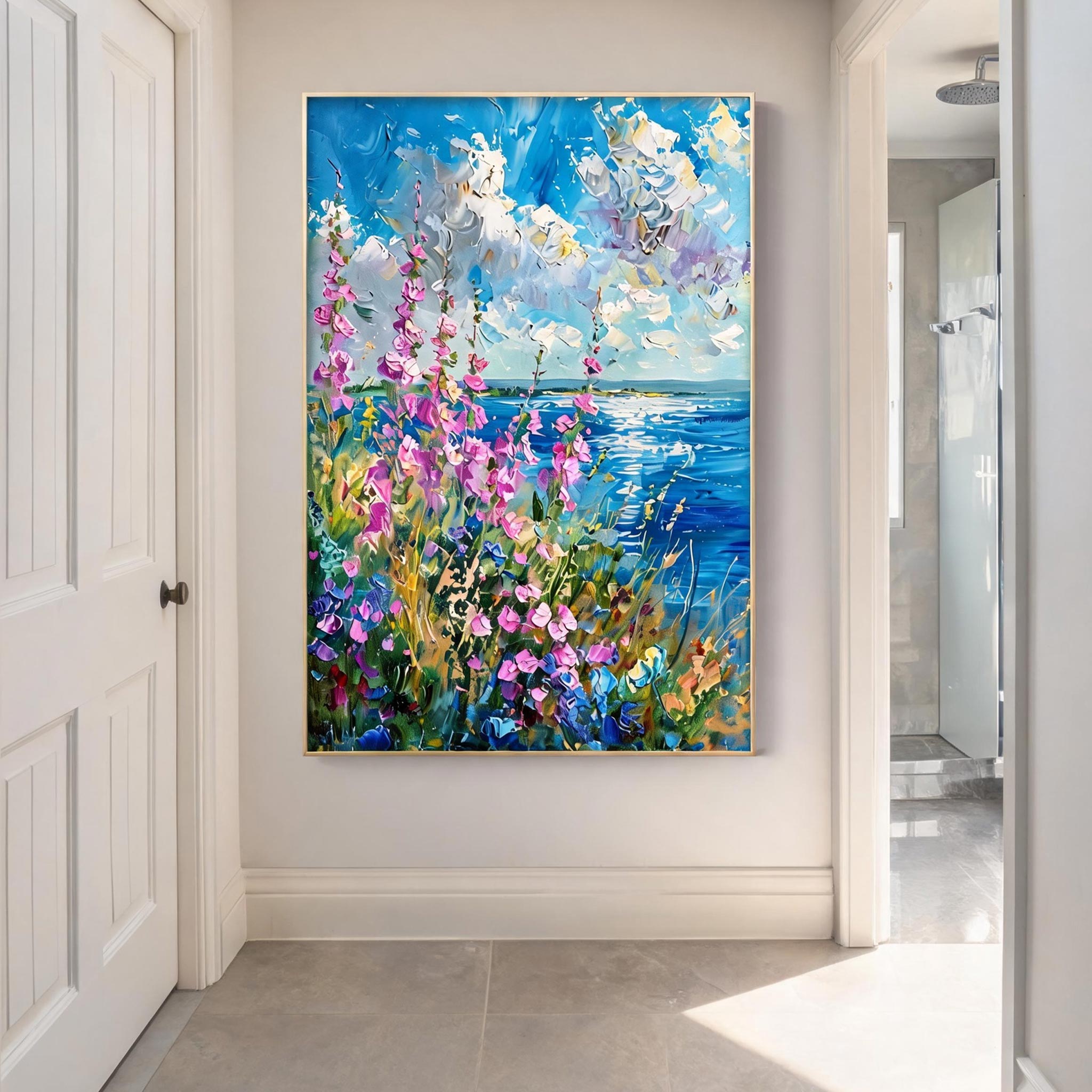 Coastal Wildflower Wall Art #FL042