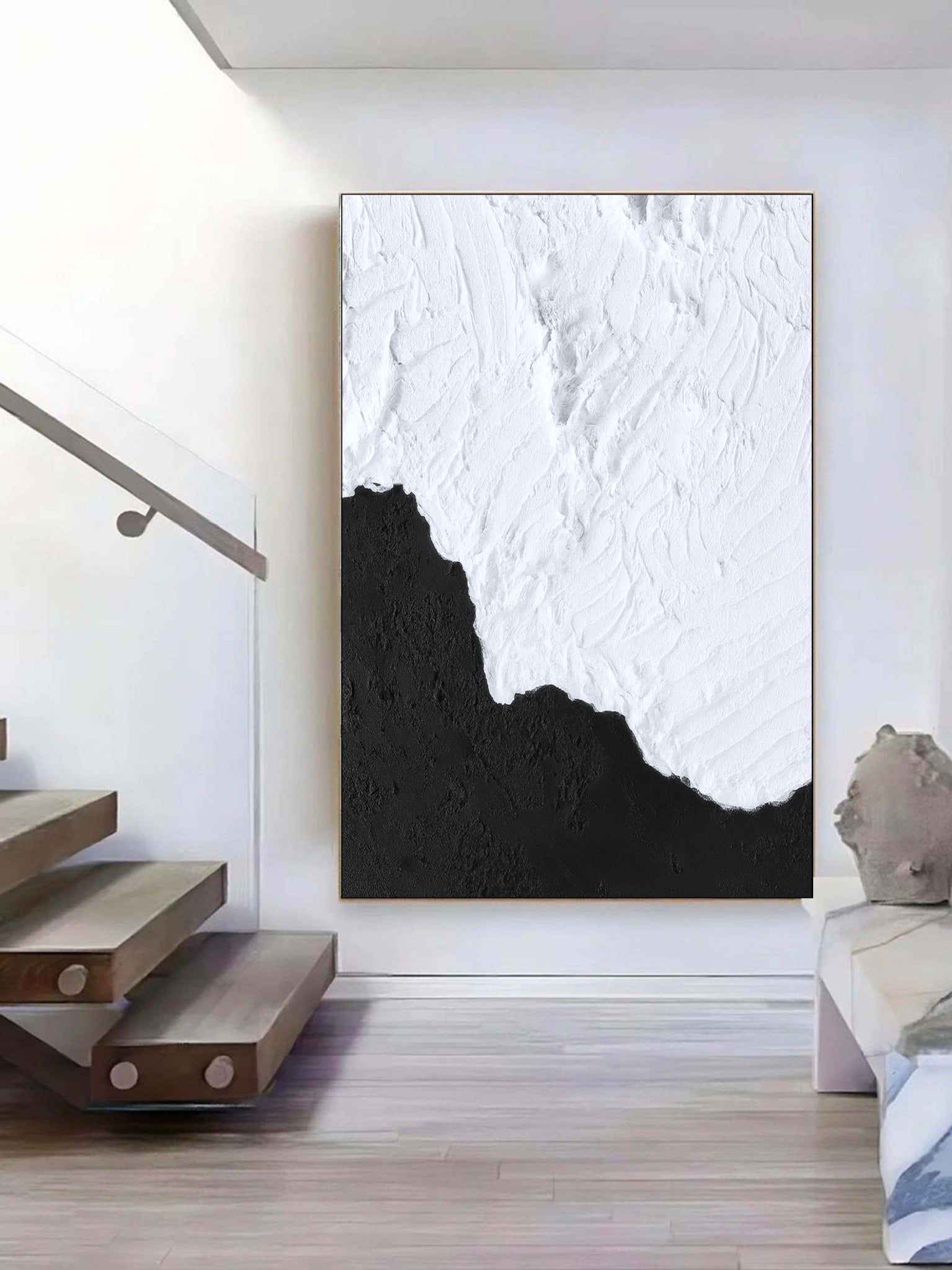 Minimalist Beach And Ocean Art #MB003