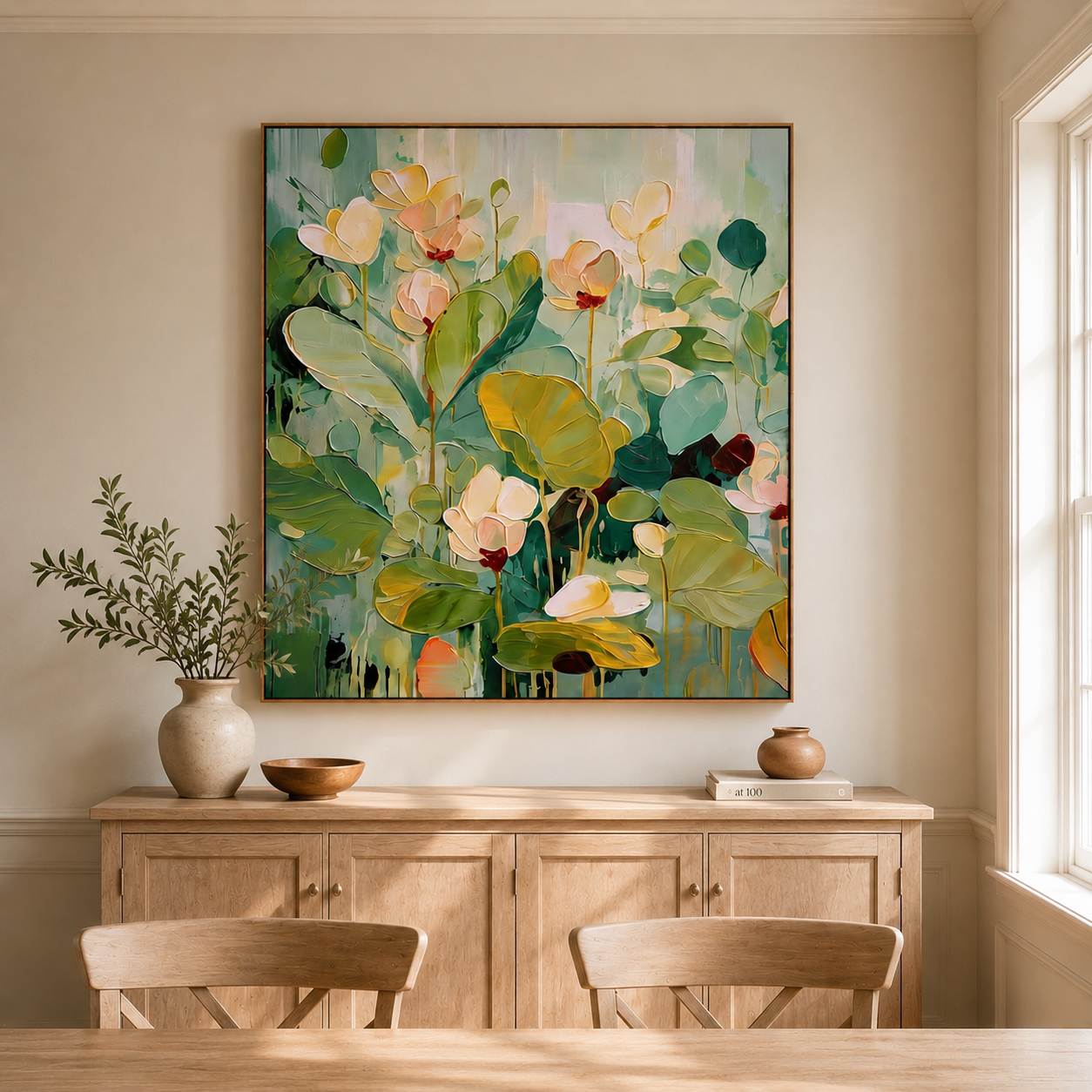 Botanical Magnolia Wall Art #FL038