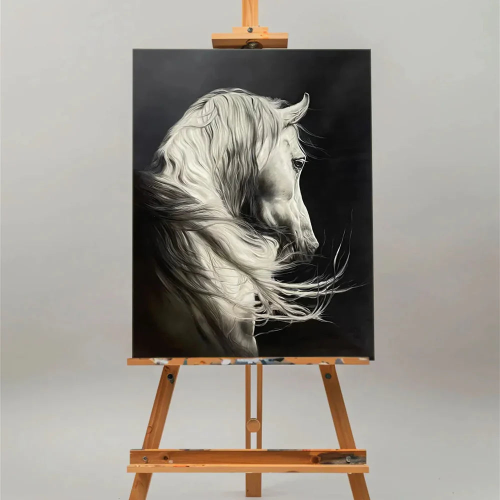 Abstract Animal Art Horse Wall Art #AT002