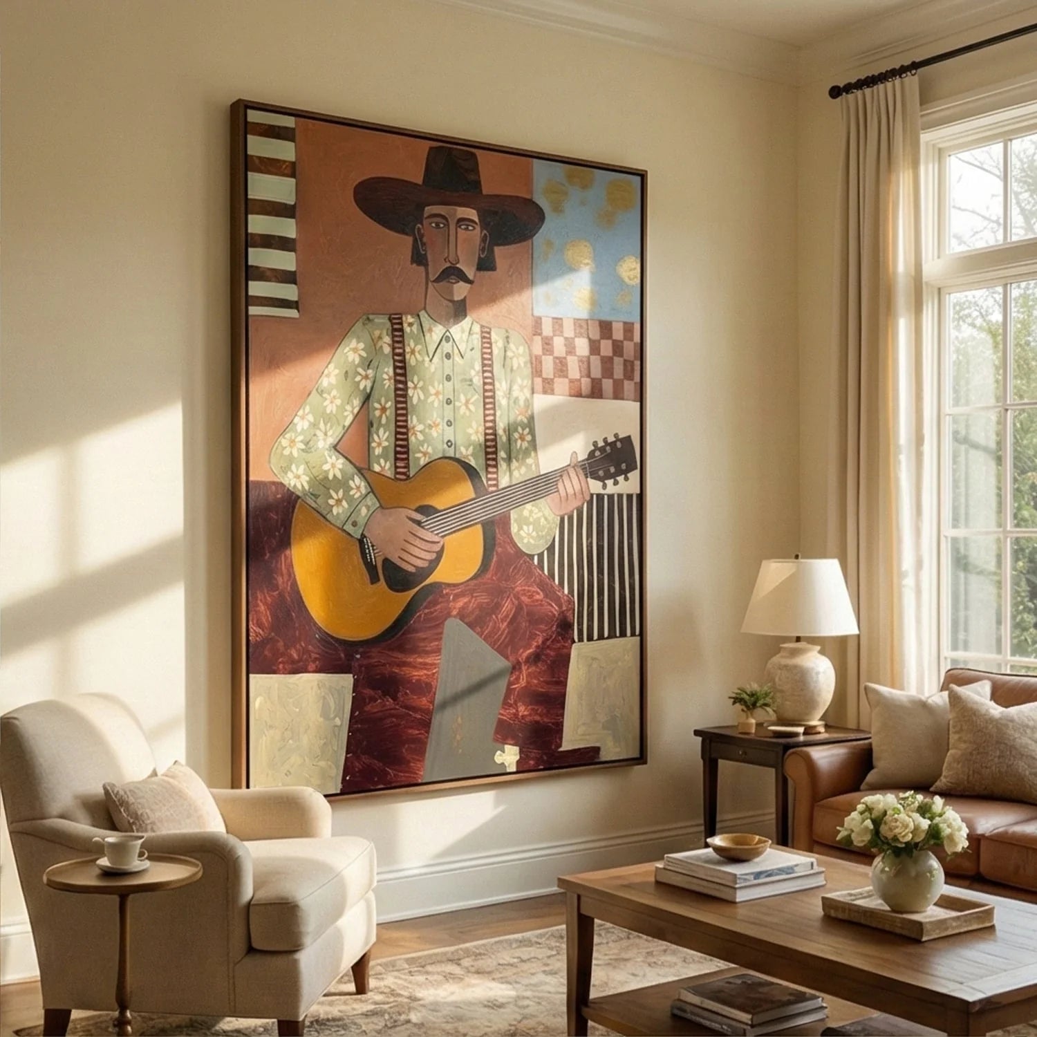 Vintage Americana Art | Desert Serenade