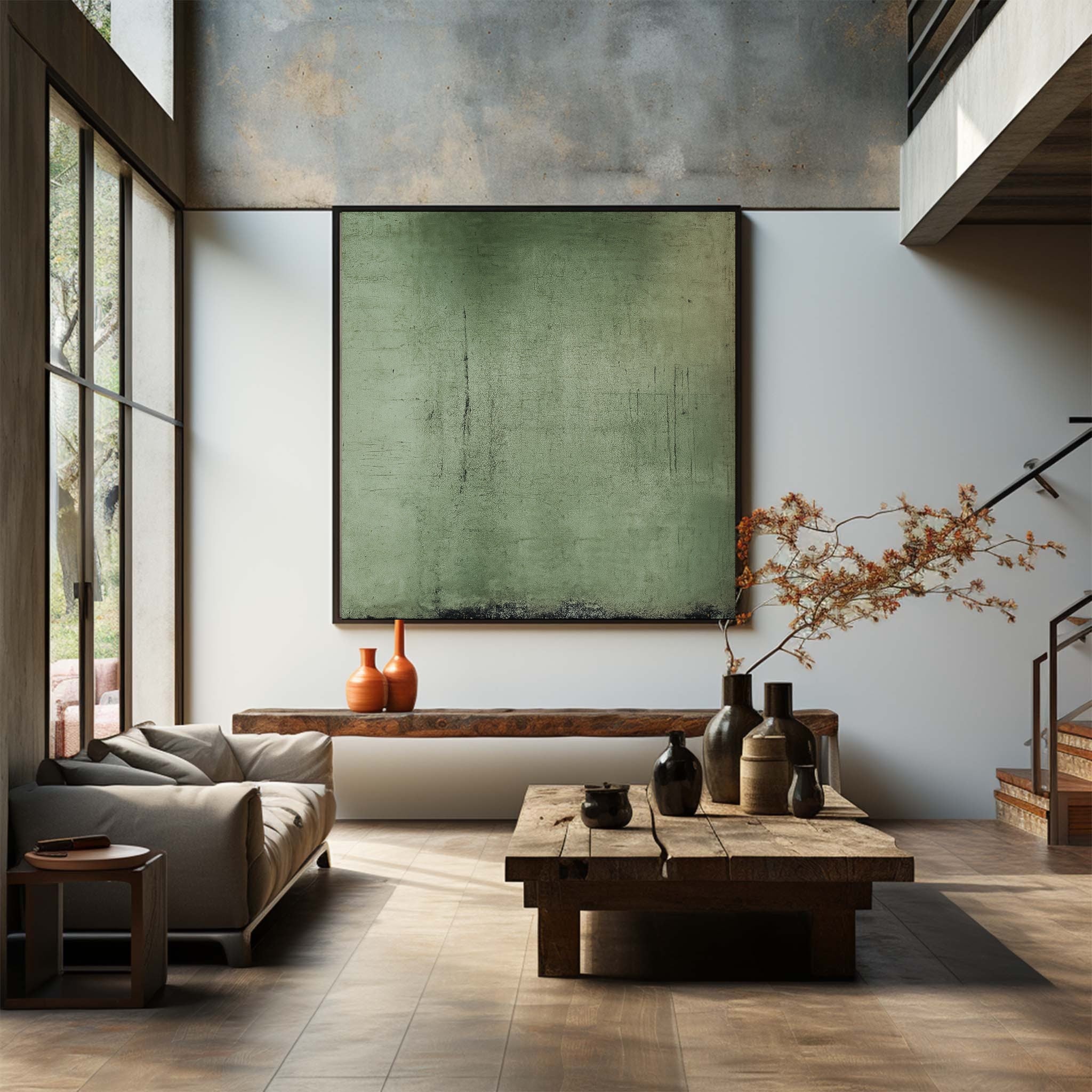 Wabi Sabi Abstract Painting#WS010