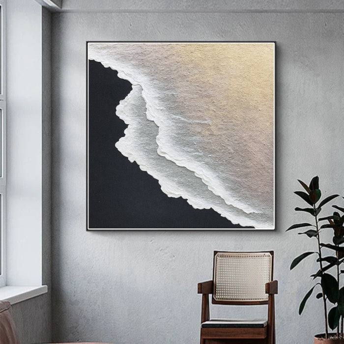 Minimalist Beach And Ocean Art #MB001