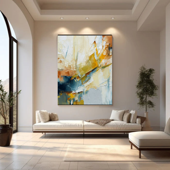 Wabi Sabi Abstract Painting#WS013