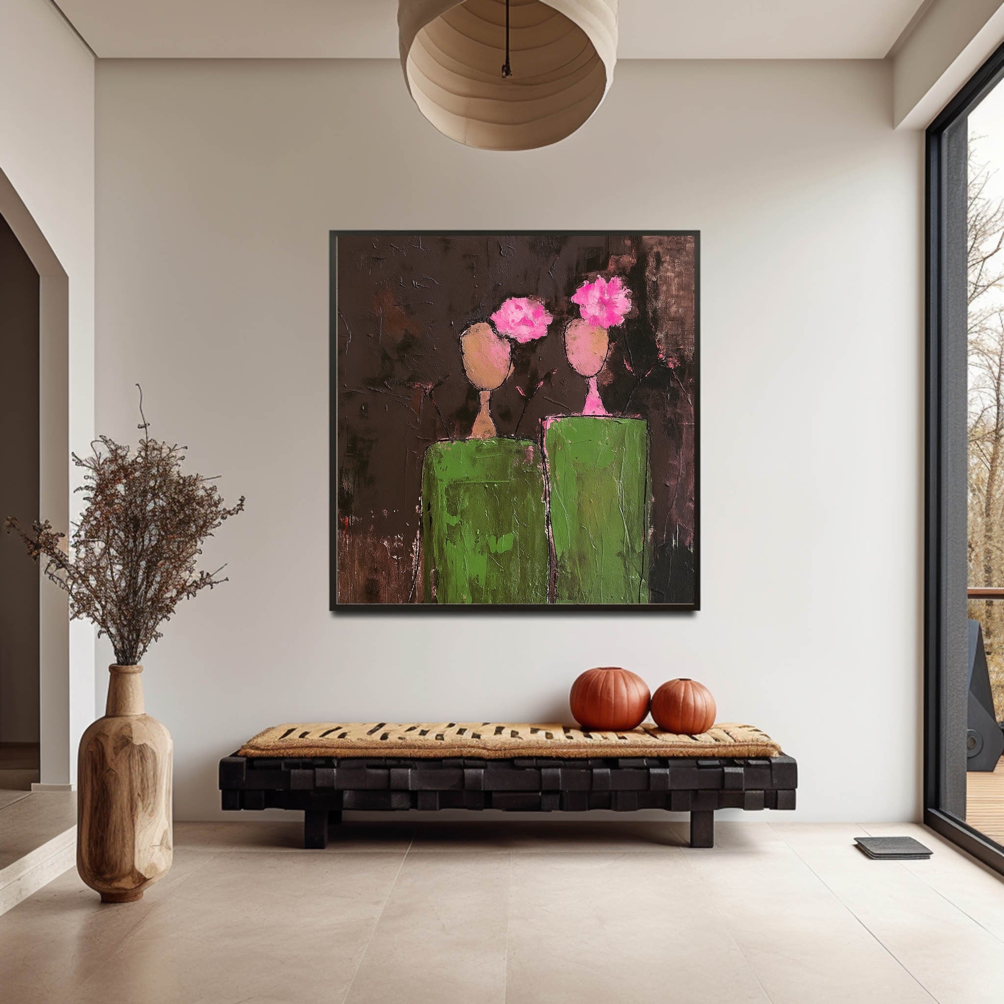 Wabi Sabi Abstract Painting#WS014