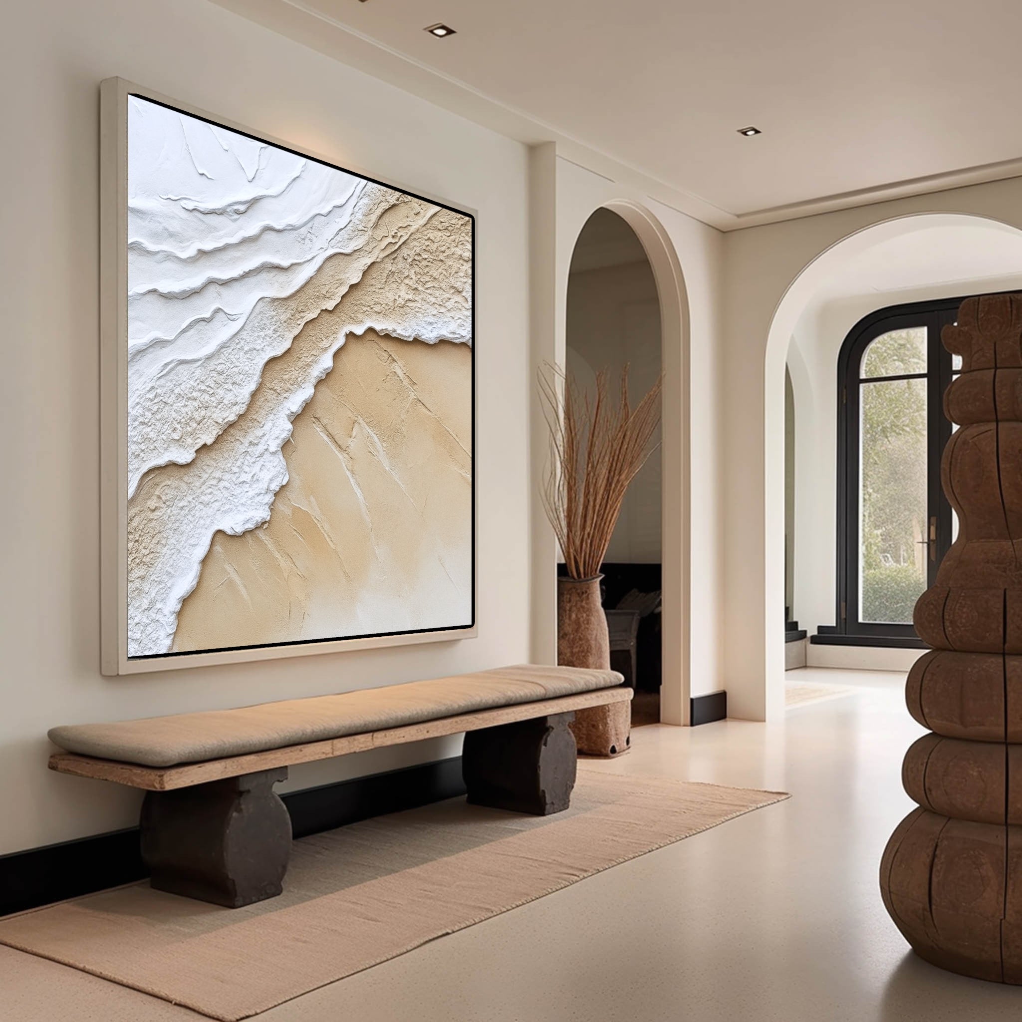 Minimalist Beach And Ocean Art #MB004