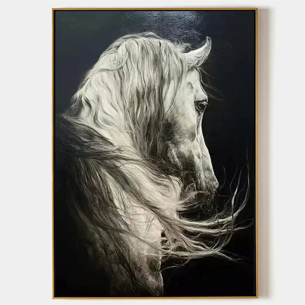 Abstract Animal Art Horse Wall Art #AT002
