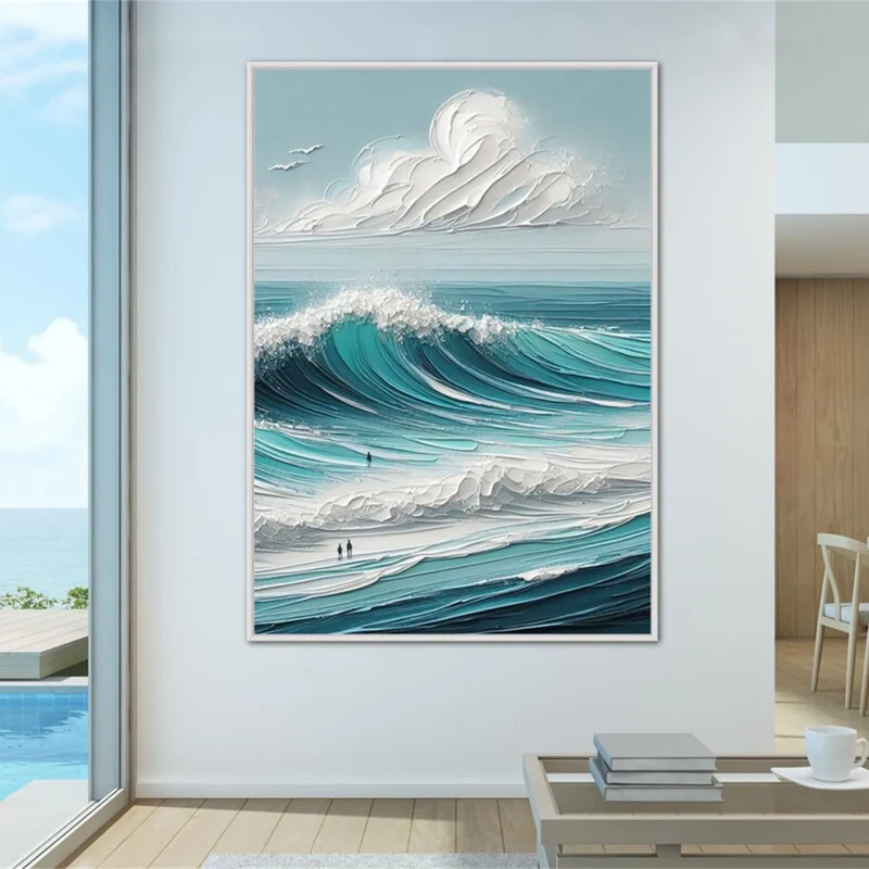Sky and Ocean painting #SO017