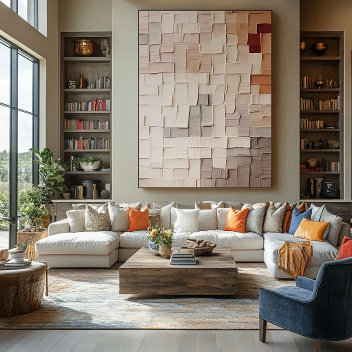 Abstract Texture Wall Art #AT017